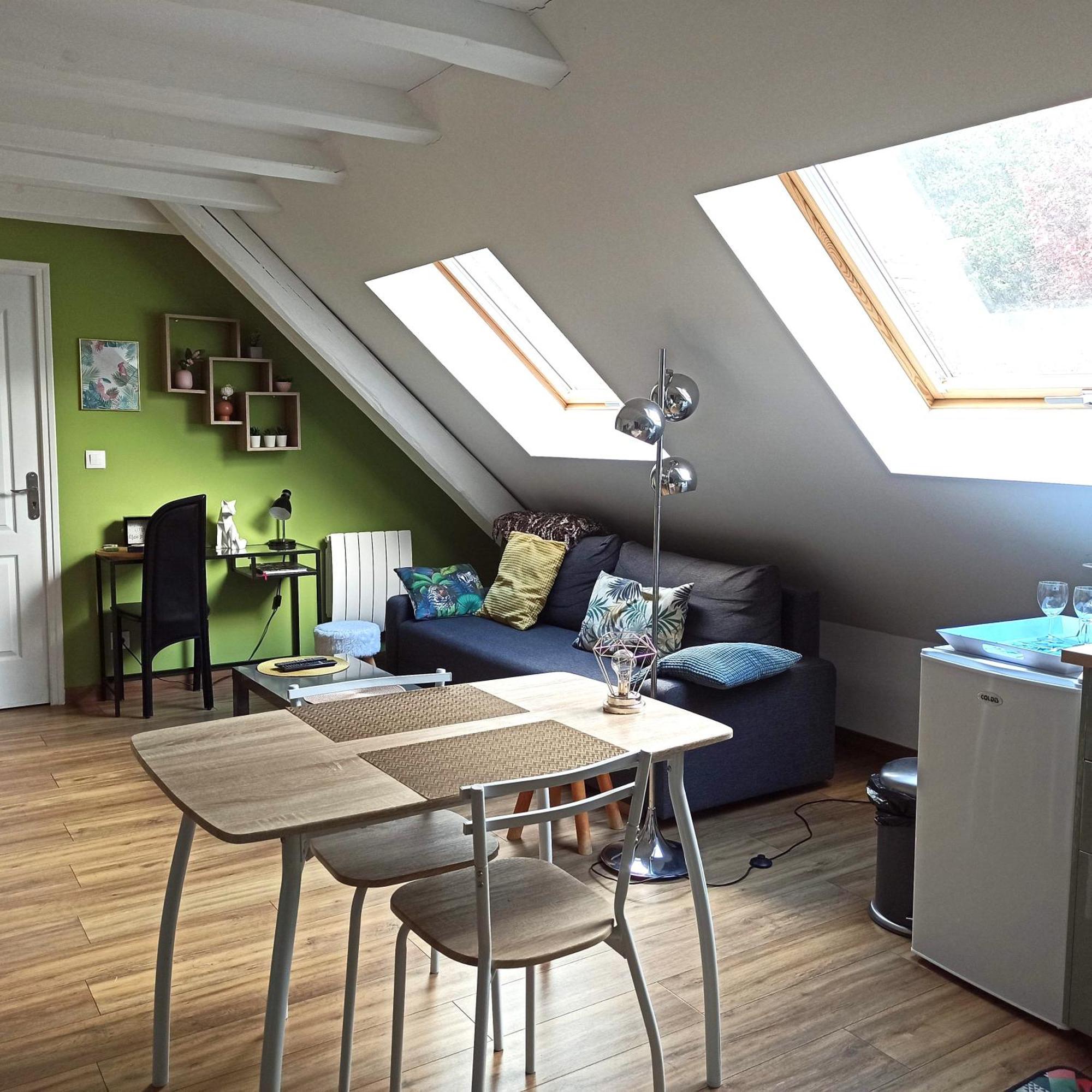 Joli gîte F2 indépendant avec jardin privé Rouffach Exterior foto